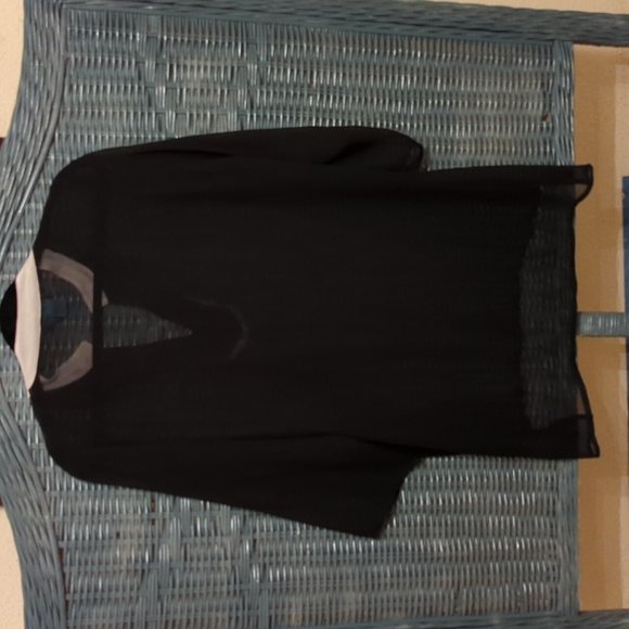 Aqua Blue bathing suit cover up. Women's size M - Picture 4 of 4